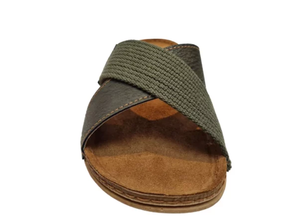 Fischer Fischer 526742 417 Heren Slippers Instapslippers Groen