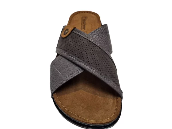 Fischer Fischer 546813 603 Heren Slippers Instapslippers Grijs