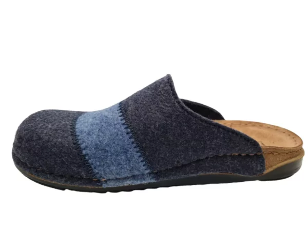 Fischer Fischer Blauwe open Dames Pantoffels