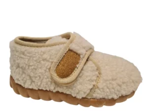 Fischer Fischer Witte Gesloten Kinder PAntoffels