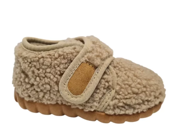 Fischer Fischer Zandkleurige Gesloten Kinder Pantoffels