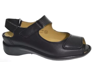 Helioform Helioform Zwarte Dames Sandalen