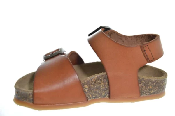 Kipling Kipling Easy 4 Cognac 0716 Jongens Sandalen Voorgevormd Voetbed Gespsluiting Cognac