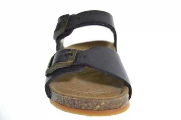Kipling Kipling Easy 4 DK Grey 0850 Jongens Sandalen Voorgevormd Voetbed Gespsluiting Donker Grijs