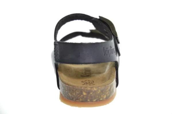 Kipling Kipling Easy 4 DK Grey 0850 Jongens Sandalen Voorgevormd Voetbed Gespsluiting Donker Grijs