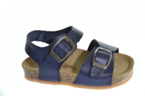 Kipling Kipling Easy 4 Navy 0525 Jongens Sandalen met Gespsluiting Blauw