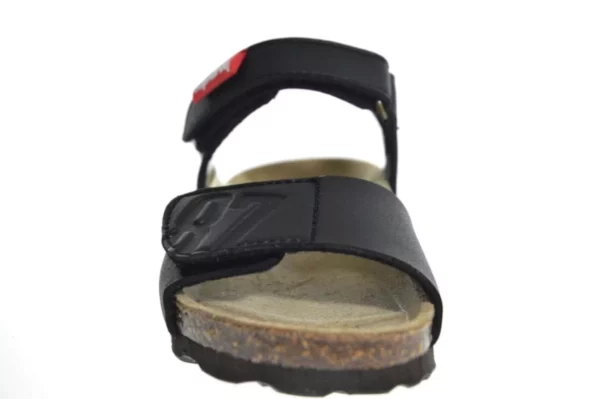 Kipling Kipling Guy Black 0900 Jongens Sandalen Voorgevormd Voetbed Klittenbandsluiting Zwart