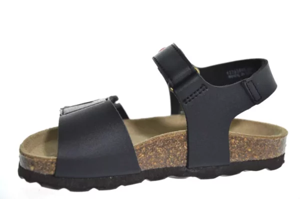 Kipling Kipling Guy Black 0900 Jongens Sandalen Voorgevormd Voetbed Klittenbandsluiting Zwart
