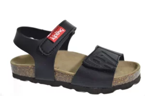 Kipling Kipling Guy Black 0900 Jongens Sandalen Voorgevormd Voetbed Klittenbandsluiting Zwart