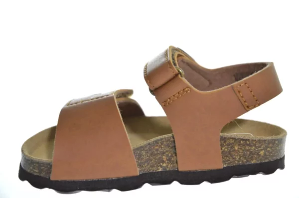 Kipling Kipling Guy Cognac 0716 Jongens Sandalen Voorgevormd Voetbed Klittenbandsluiting Cognac
