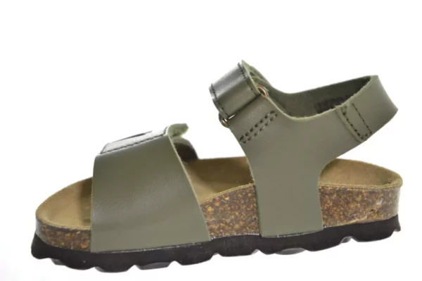 Kipling Kipling Guy Khaki 0420 Jongens Sandalen met Voorgevormd Voetbed Klittenbandsluiting Khaki Groen