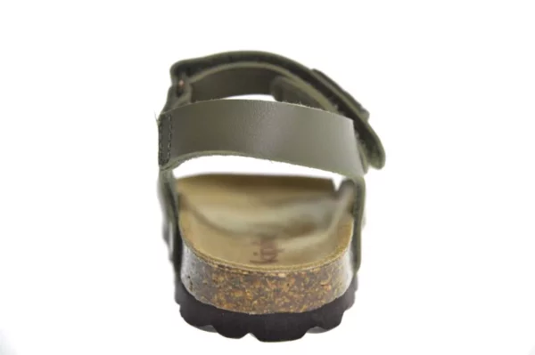 Kipling Kipling Guy Khaki 0420 Jongens Sandalen met Voorgevormd Voetbed Klittenbandsluiting Khaki Groen
