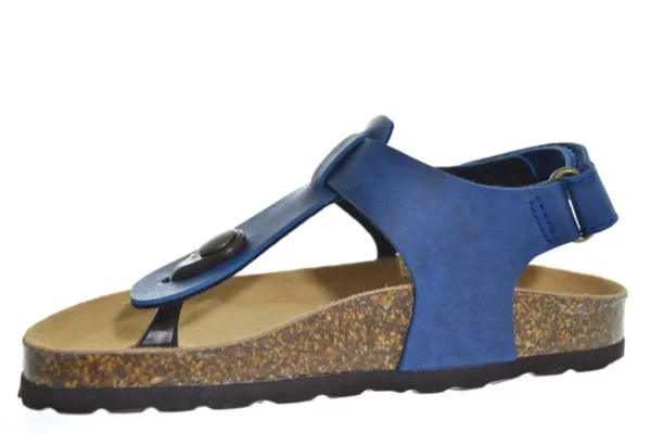 Kipling Kipling Juan 3 0561 Royal Blue Jongens Sandalen Teensandalen Klittenband en Gespsluiting Blauw
