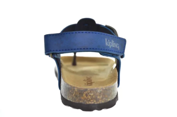 Kipling Kipling Juan 3 0561 Royal Blue Jongens Sandalen Teensandalen Klittenband en Gespsluiting Blauw