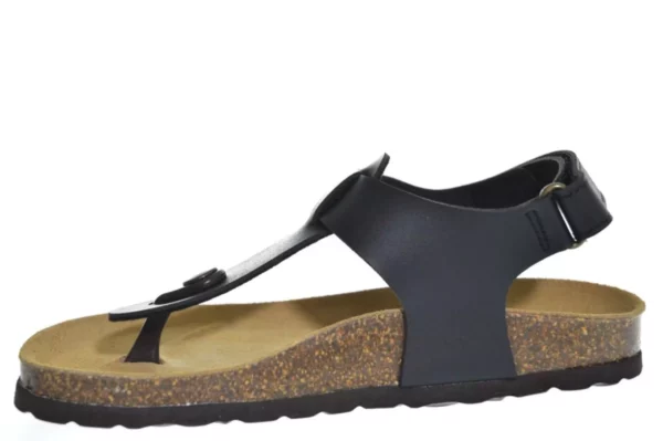 Kipling Kipling Juan 3 0900 black Jongens Sandalen Teensandalen Voorgevormd voetbed Zwart