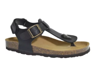 Kipling Kipling Juan 3 0900 black Jongens Sandalen Teensandalen Voorgevormd voetbed Zwart