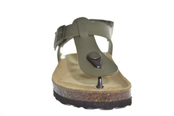 Kipling Kipling Juan 3 Khaki 0420 Jongens Sandalen Teensandalen Voorgevormd Voetbed Khaki