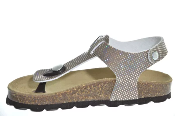 Kipling Kipling Madirain 1 Taupe 0713 Meisjes Sandalen Voorgevormd Voetbed Gespsluiting Taupe Multicolor