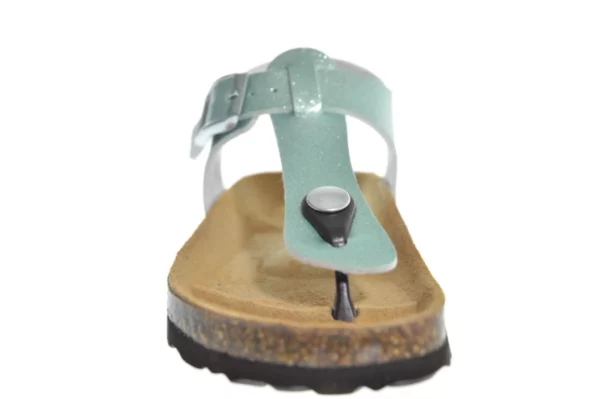 Kipling Kipling Maria 1 GY Aqua 0568 Meisjes Sandalen Voorgevormd Voetbed Gespsluiting Teensandalen Aqua Blauw