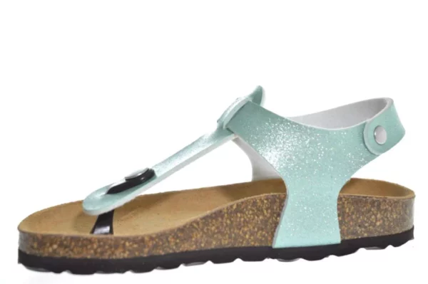 Kipling Kipling Maria 1 GY Aqua 0568 Meisjes Sandalen Voorgevormd Voetbed Gespsluiting Teensandalen Aqua Blauw