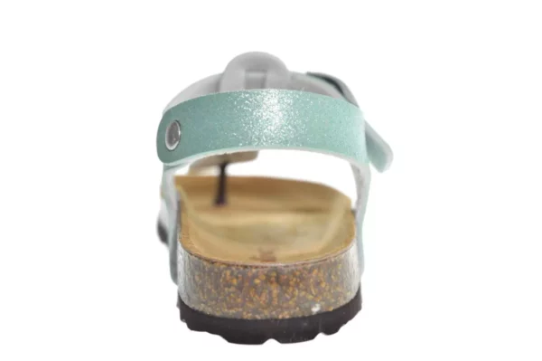 Kipling Kipling Maria 1 GY Aqua 0568 Meisjes Sandalen Voorgevormd Voetbed Gespsluiting Teensandalen Aqua Blauw