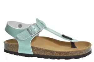 Kipling Kipling Maria 1 GY Aqua 0568 Meisjes Sandalen Voorgevormd Voetbed Gespsluiting Teensandalen Aqua Blauw
