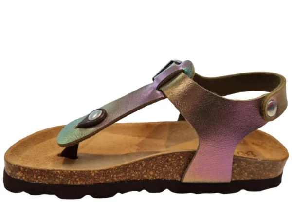 Kipling Kipling Maria Rainbow 1 mix 0999 Meisjes Sandalen Teensandalen Voorgevormd Voetbed Gespsluiting Multicolor