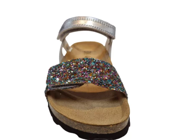 Kipling Kipling Marjorie 3 aqua 0568 Meisjes Sandalen Voorgevormd Voetbed Klittenbandsluiting Multicolor