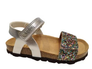 Kipling Kipling Marjorie 3 aqua 0568 Meisjes Sandalen Voorgevormd Voetbed Klittenbandsluiting Multicolor