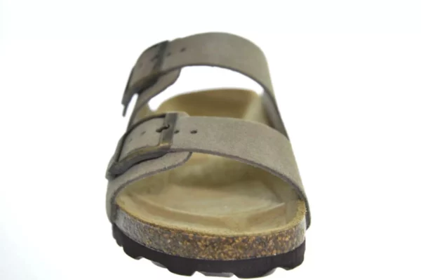 Kipling Kipling Medina 4 Taupe 0713 Meisjes Slippers Voorgevormd Voetbed Dubbele Gespesluiting Creme