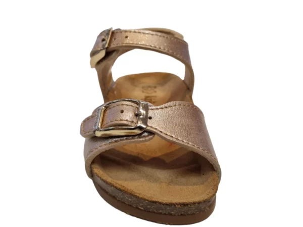 Kipling Kipling Milar 1 Champagne 0755 Meisjes Sandalen Voorgevormd Voetbed Gespsluiting Goud