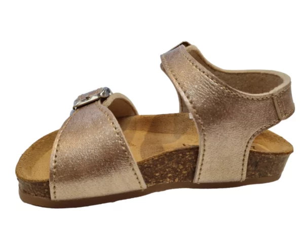 Kipling Kipling Milar 1 Champagne 0755 Meisjes Sandalen Voorgevormd Voetbed Gespsluiting Goud
