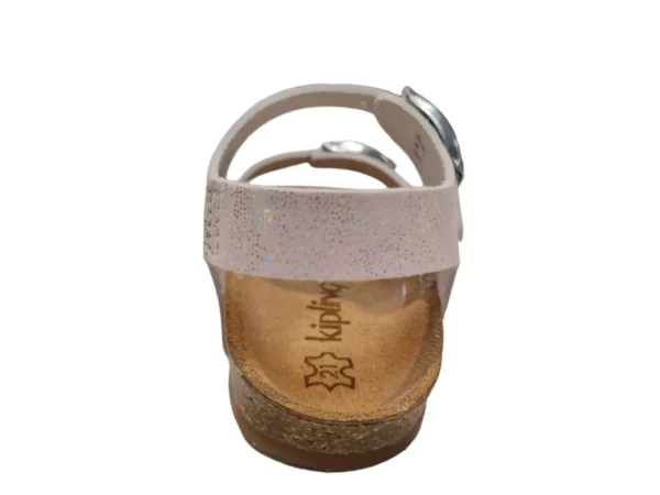 Kipling Kipling Nabila 1 pink 0101 Meisjes Sandalen Voorgevormd Voetbed Gespsluiting Roze