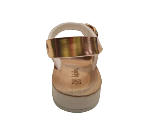 Kipling Kipling Nicea 2 champagne 0755 Meisjes Sandalen Voorgevormd Voetbed Gespsluiting Champagne