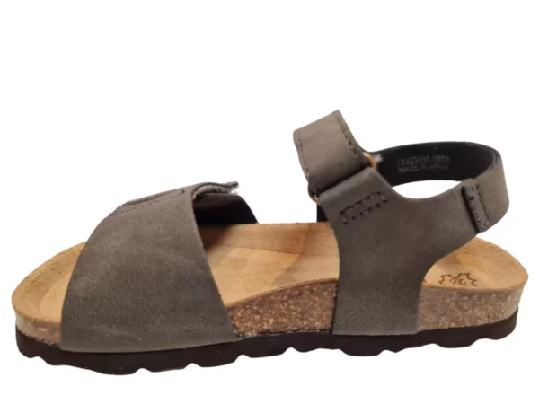 Kipling Kipling Sunset 2 dark grey 0850 Jongens Sandalen Voorgevormd Voetbed Klittenbandsluiting Donker Grijs