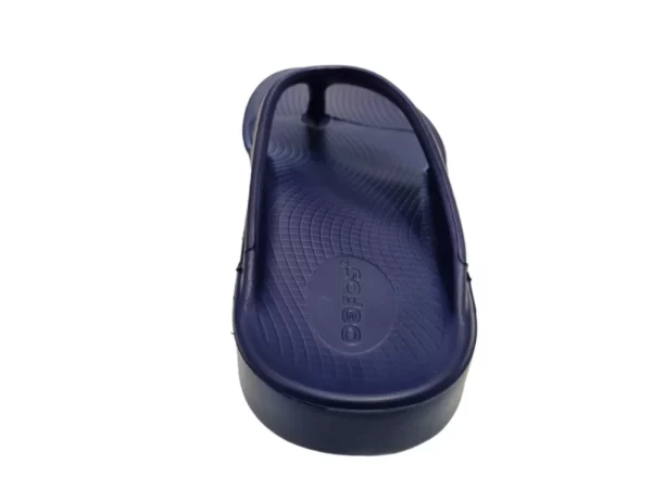 OOFOS OOFOS OOriginal Navy Dames en Heren Teenslippers Hielspoor Verlichting Sportslipper Extra Demping Blauw