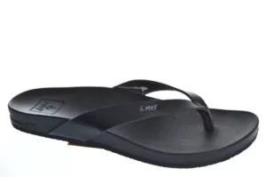 Reef Reef - Cushion Court Dames Slippers Teenslippers Zachte Zool Zwart