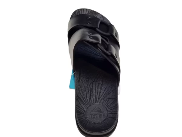 Reef Reef Cushion Vera Cruz black night Dames Slippers Slides Zachte Zool Waterbestendig Zwart