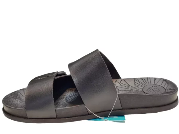 Reef Reef Cushion Vera Cruz black night Dames Slippers Slides Zachte Zool Waterbestendig Zwart