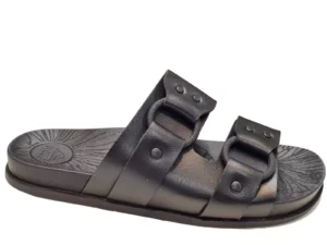 Reef Reef Cushion Vera Cruz black night Dames Slippers Slides Zachte Zool Waterbestendig Zwart
