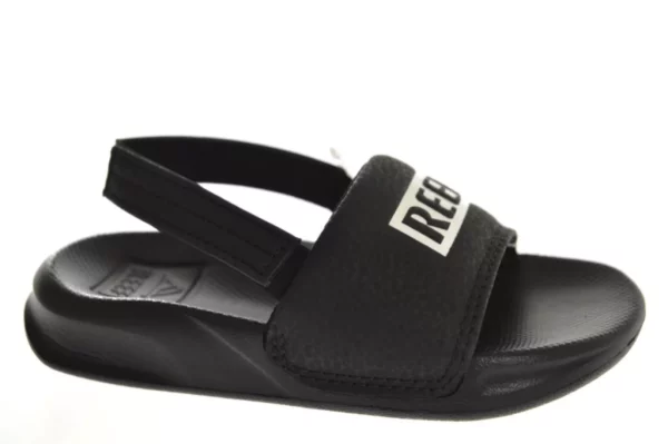 Reef Reef - Kids One Slide Reef Black Whit Kinder Slippers