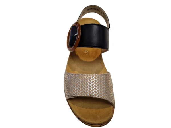 Remonte Remonte R6853-02 Dames Sandalen Uitneembaar Voetbed Klittenbandsluitingen
