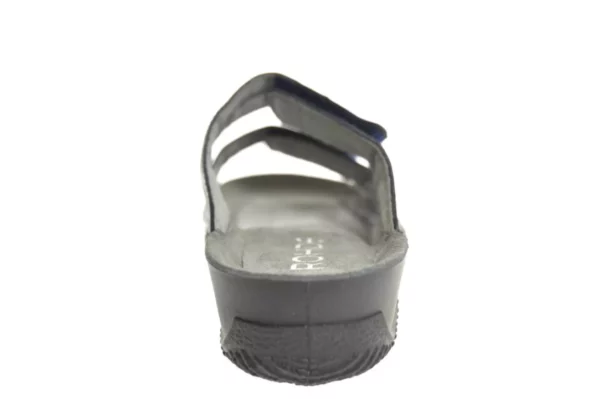 Rohde Rohde - 1940 56 Blauwe Dames Slippers Met Klittenbandsluiting