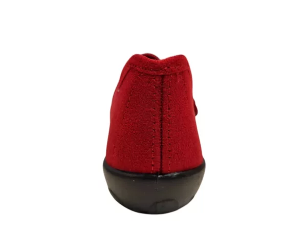 Rohde Rohde Rode Gesloten Dames Pantoffel Klittenbandsluiting