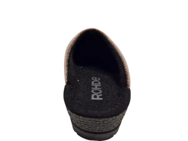 Rohde Rohde Beige Open Dames Pantoffels