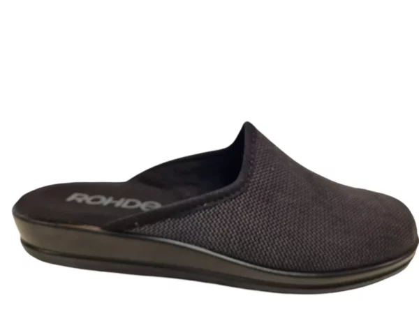 Rohde Rohde Grijze Open Heren Pantoffels