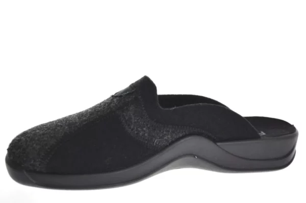 Rohde Rohde - 2743 82 Grijze Heren Pantoffels Instap Pantoffels