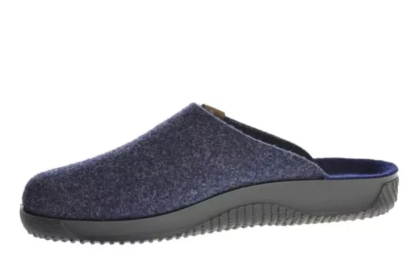 Rohde Rohde Blauwe Heren Pantoffels Open Hiel