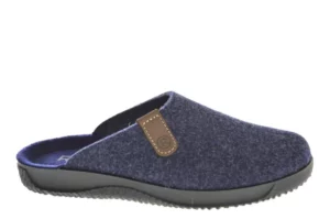Rohde Rohde Blauwe Heren Pantoffels Open Hiel