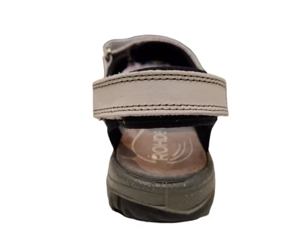 Rohde Rohde 5380 01 Witte Dames Sandalen Met Klittenbandsluiting en Voorgevormd Voetbed